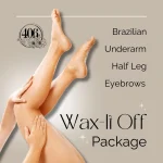 Brazilian, Half Leg & Underarm 75 mins